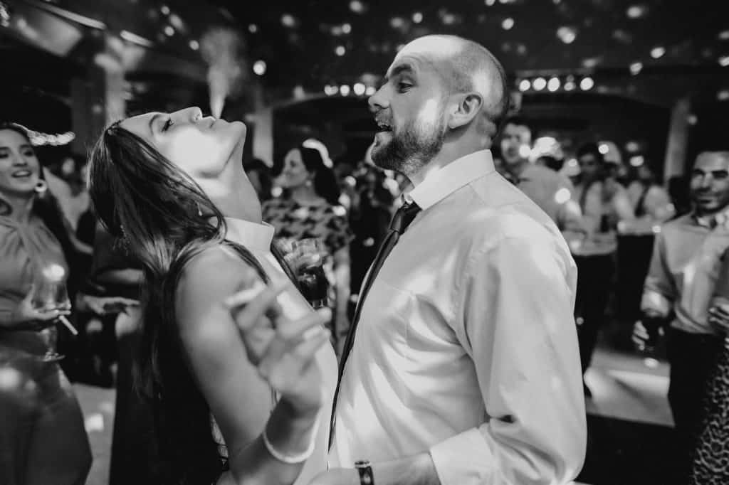 Vista Santiago Chile. Matrimonio de Barbara y Benjamin en la metro vista de la ciudad de Santiago