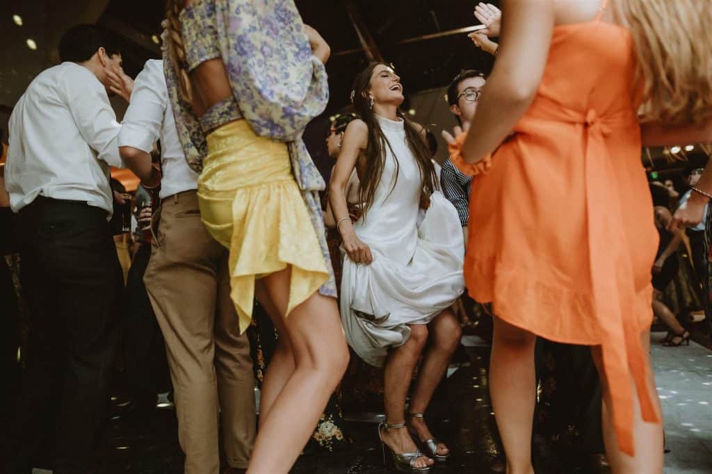 Vista Santiago Chile. Matrimonio de Barbara y Benjamin en la metro vista de la ciudad de Santiago