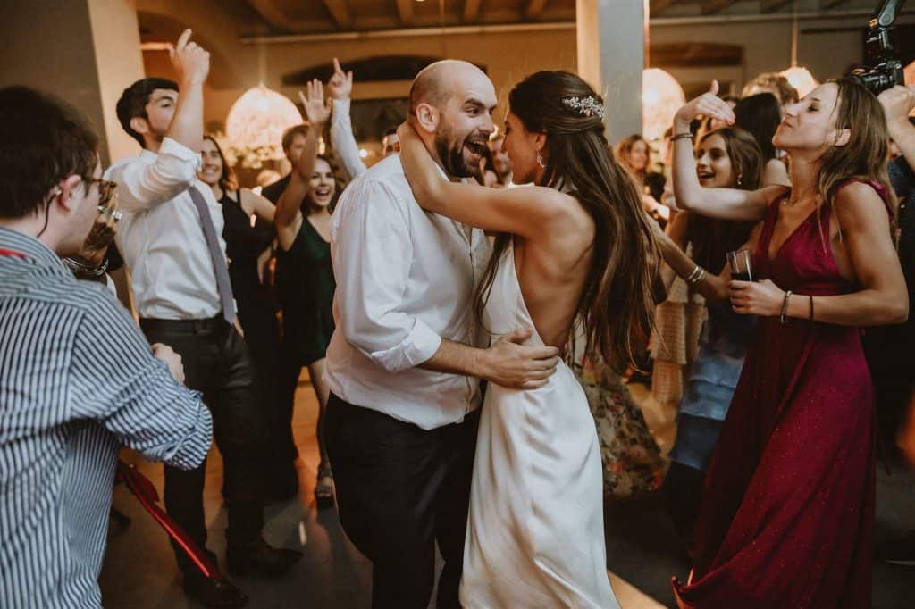 Vista Santiago Chile. Matrimonio de Barbara y Benjamin en la metro vista de la ciudad de Santiago