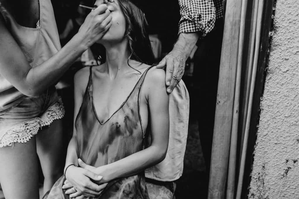 Vista Santiago Chile. Matrimonio de Barbara y Benjamin en la metro vista de la ciudad de Santiago