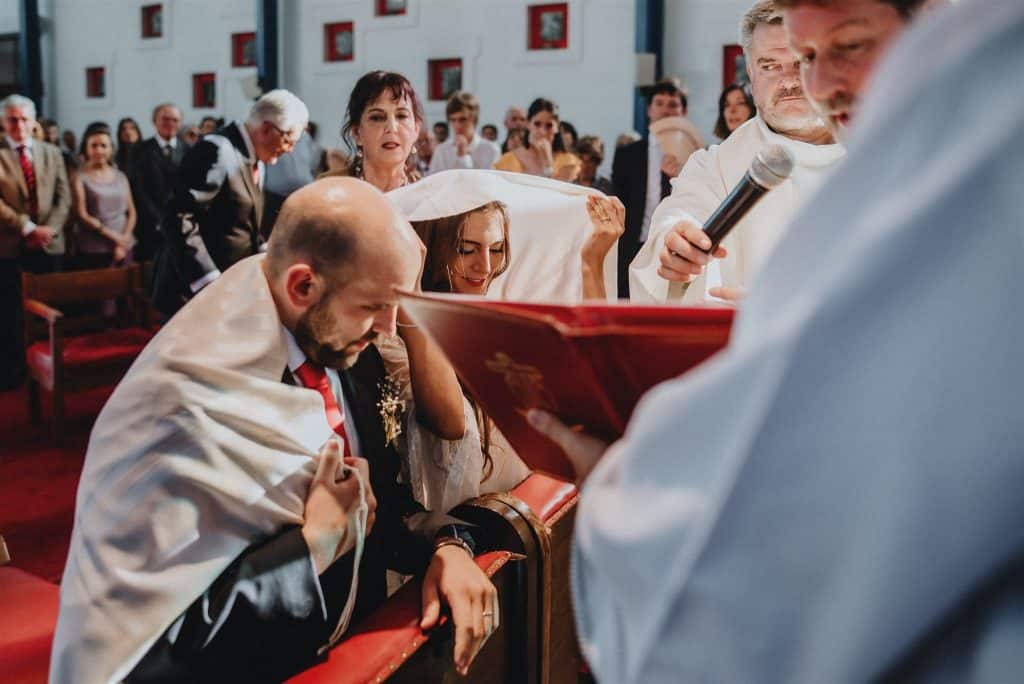 Vista Santiago Chile. Matrimonio de Barbara y Benjamin en la metro vista de la ciudad de Santiago