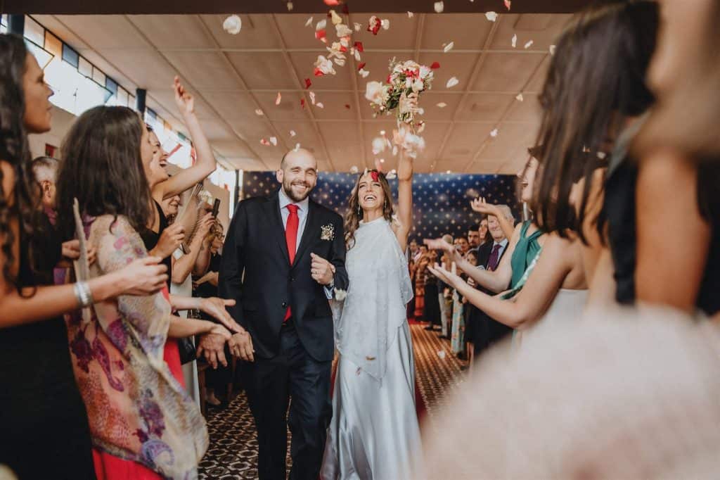 Vista Santiago Chile. Matrimonio de Barbara y Benjamin en la metro vista de la ciudad de Santiago