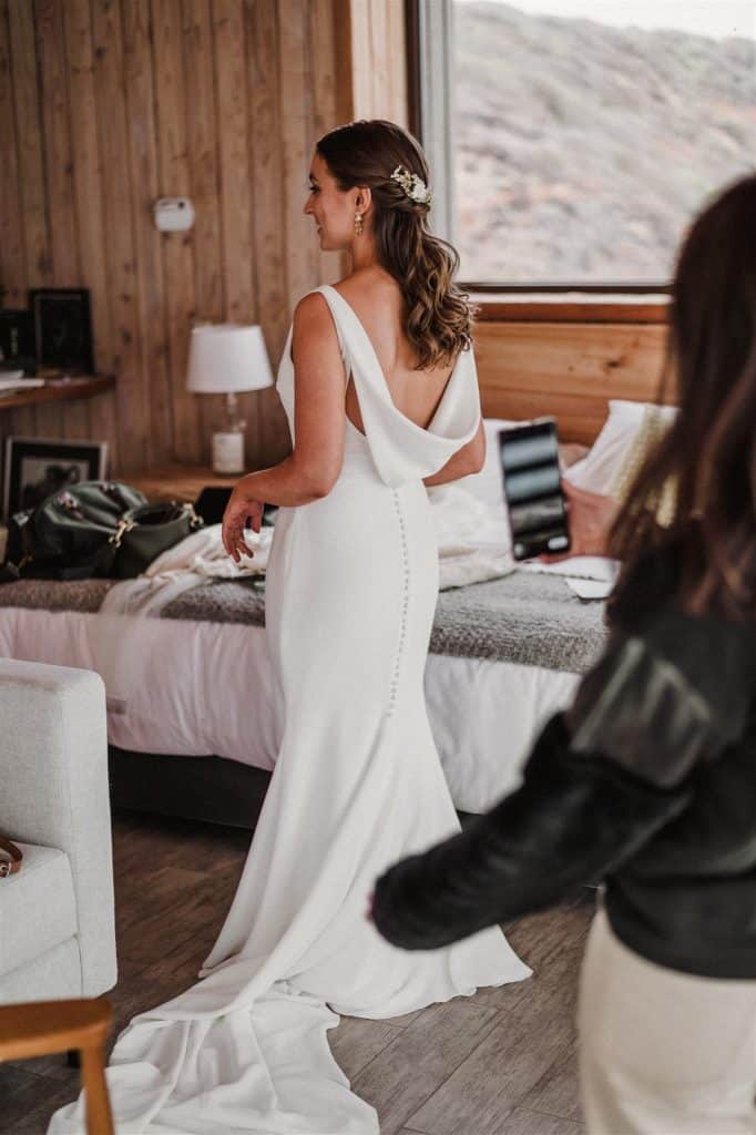 Elopement en Chile. Matri playero de Vale y Sebastian en Huaquen.