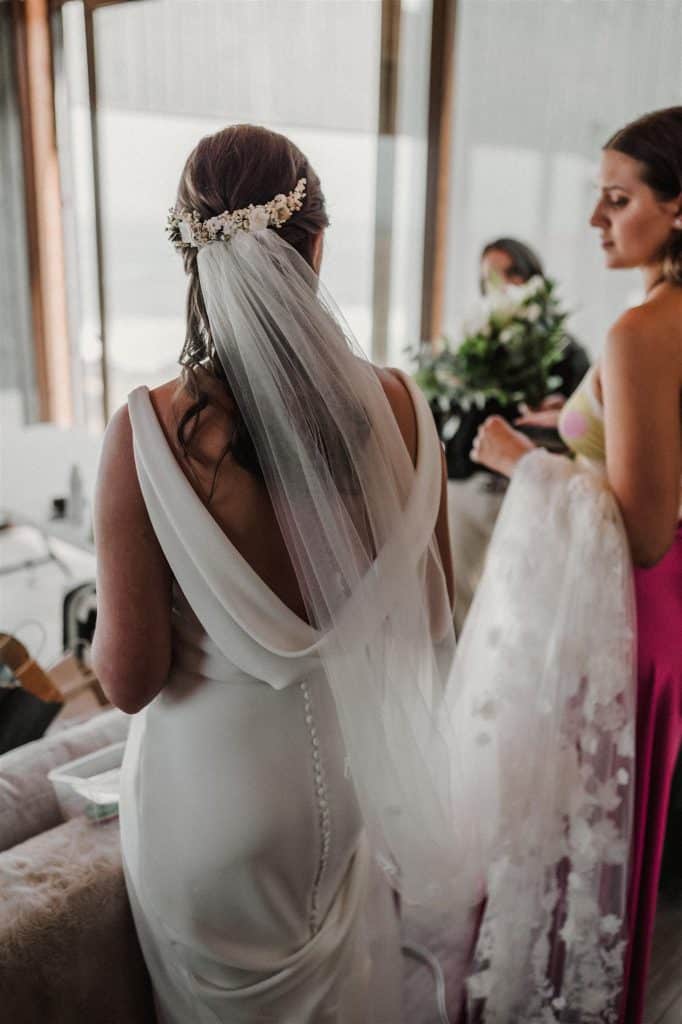 Elopement en Chile. Matri playero de Vale y Sebastian en Huaquen.
