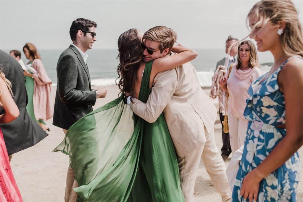 Elopement en Chile. Matri playero de Vale y Sebastian en Huaquen.