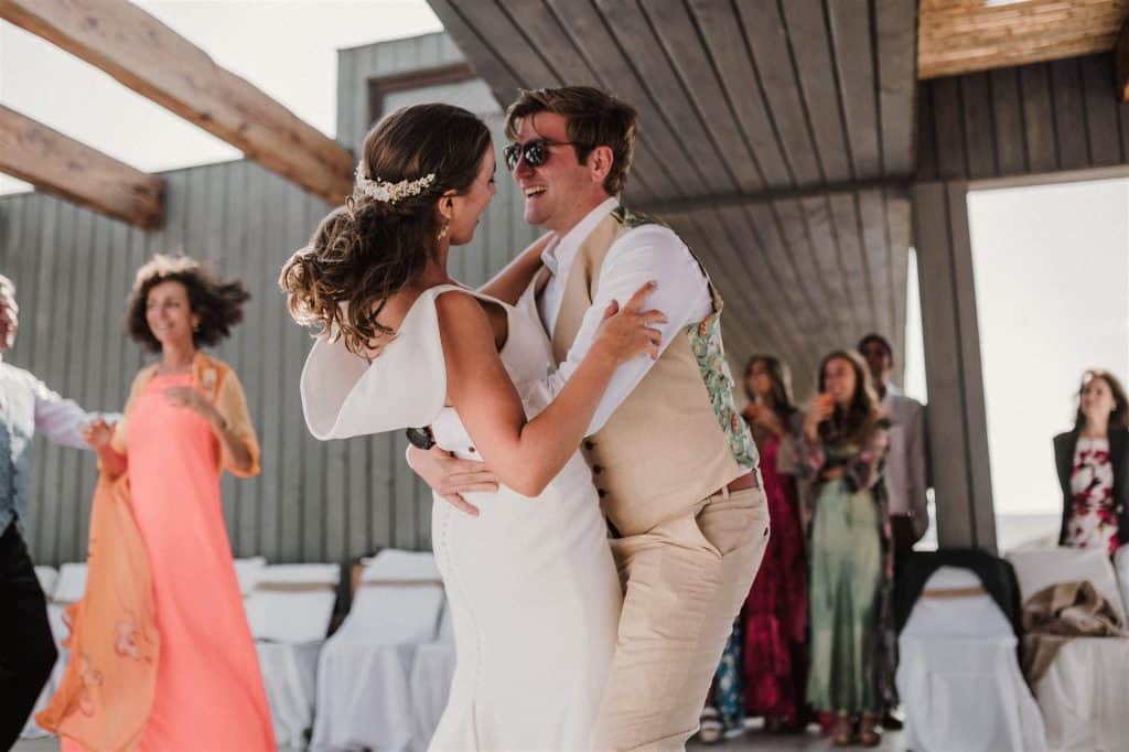 Elopement en Chile. Matri playero de Vale y Sebastian en Huaquen.