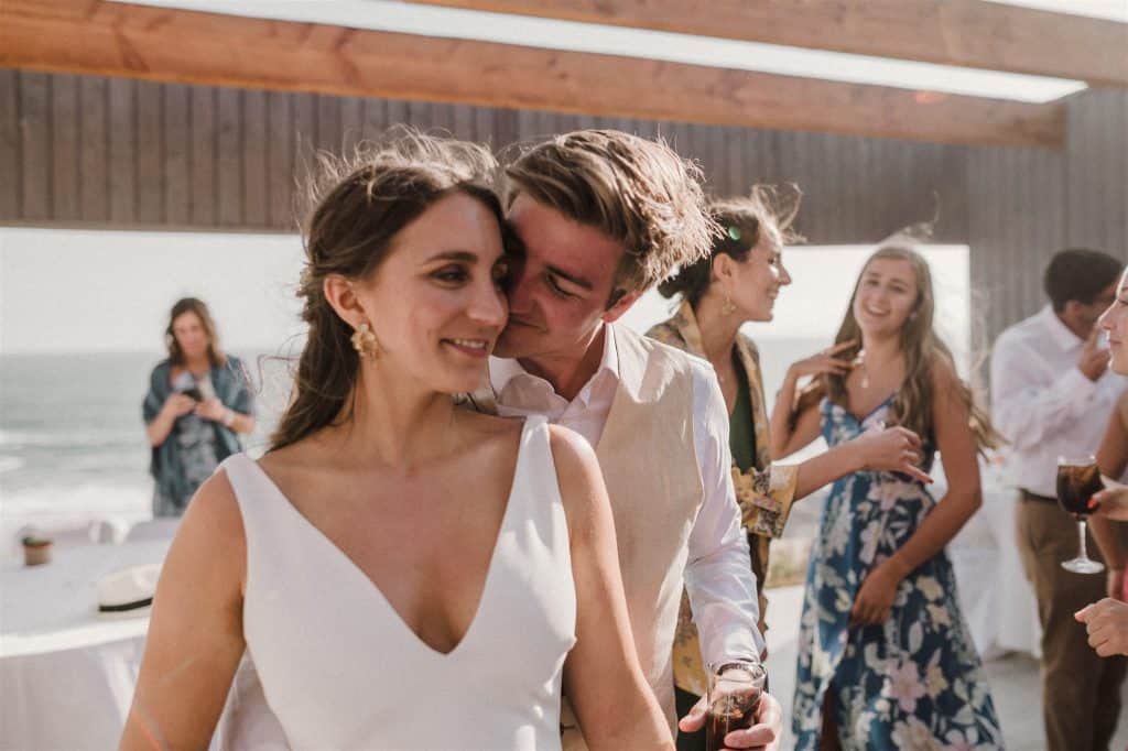 Elopement en Chile. Matri playero de Vale y Sebastian en Huaquen.