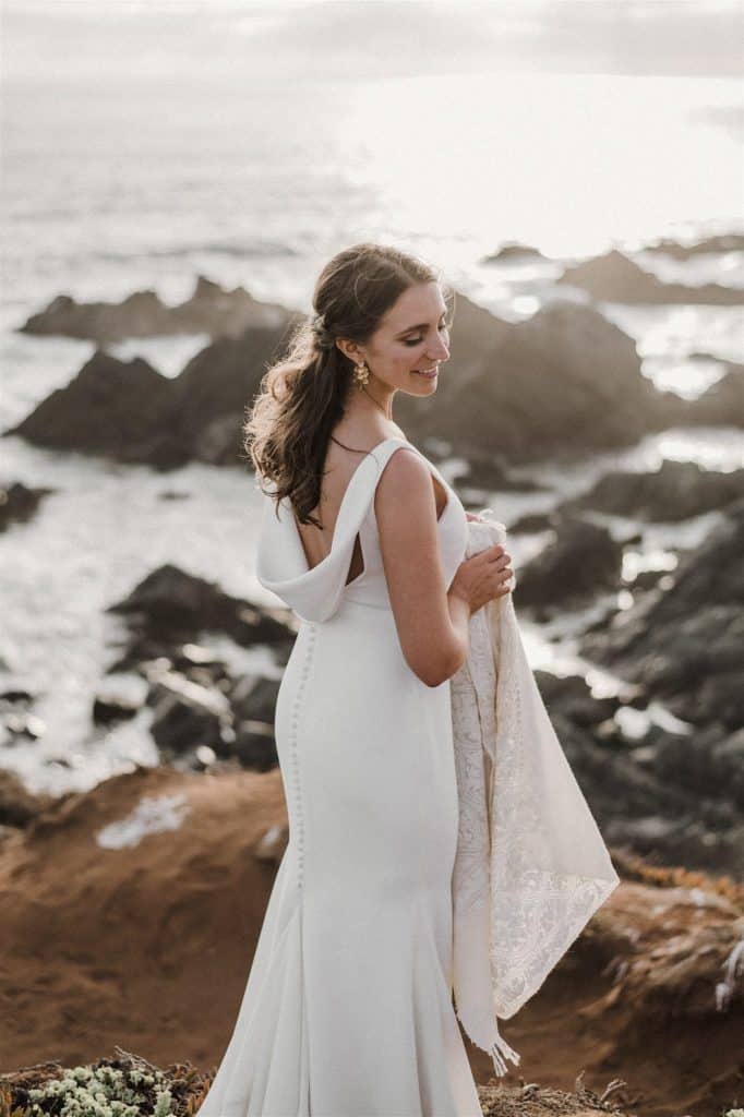 Elopement en Chile. Matri playero de Vale y Sebastian en Huaquen.