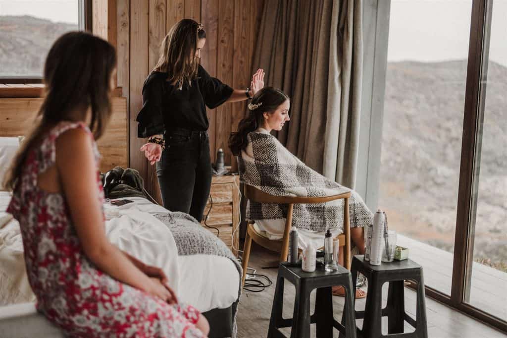 Elopement en Chile. Matri playero de Vale y Sebastian en Huaquen.