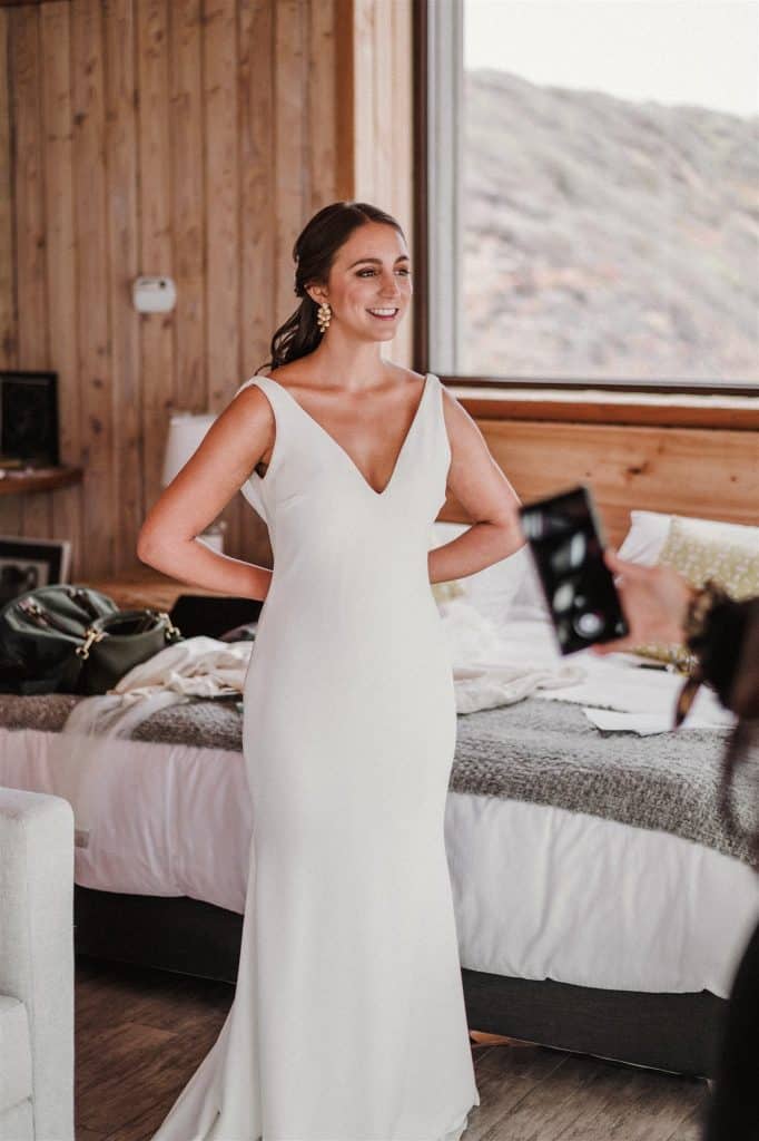 Elopement en Chile. Matri playero de Vale y Sebastian en Huaquen.