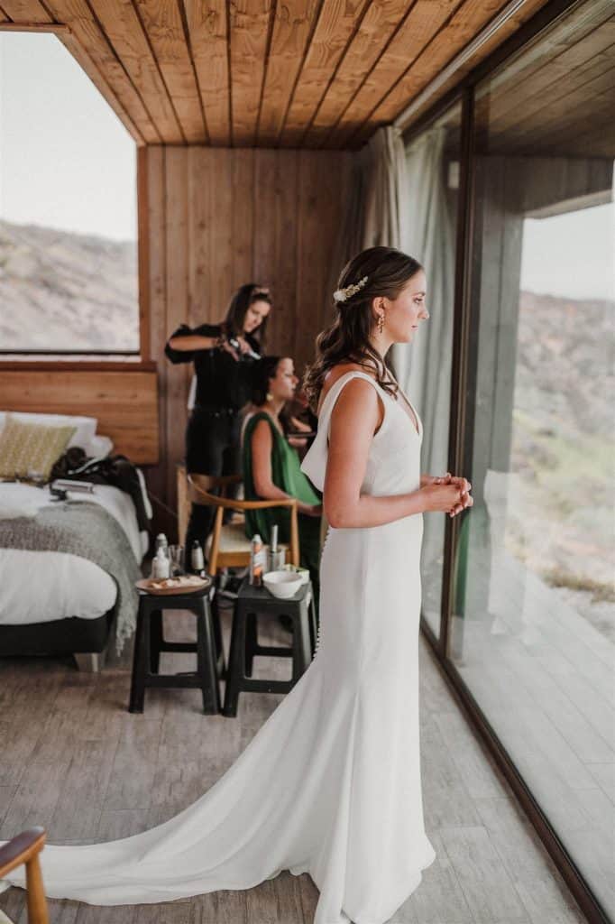 Elopement en Chile. Matri playero de Vale y Sebastian en Huaquen.