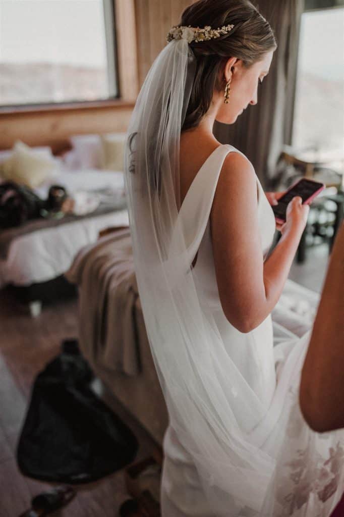 Elopement en Chile. Matri playero de Vale y Sebastian en Huaquen.