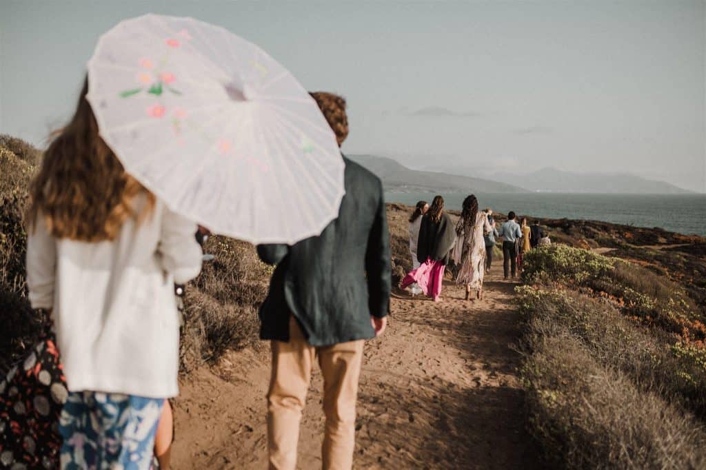 Elopement en Chile. Matri playero de Vale y Sebastian en Huaquen.