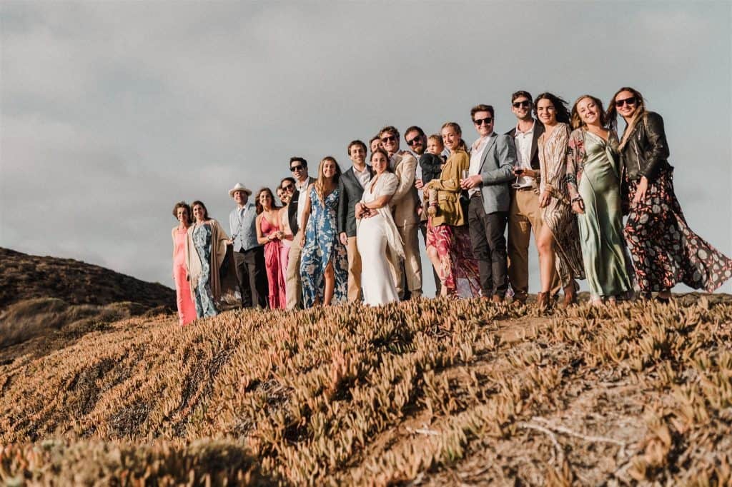 Elopement en Chile. Matri playero de Vale y Sebastian en Huaquen.